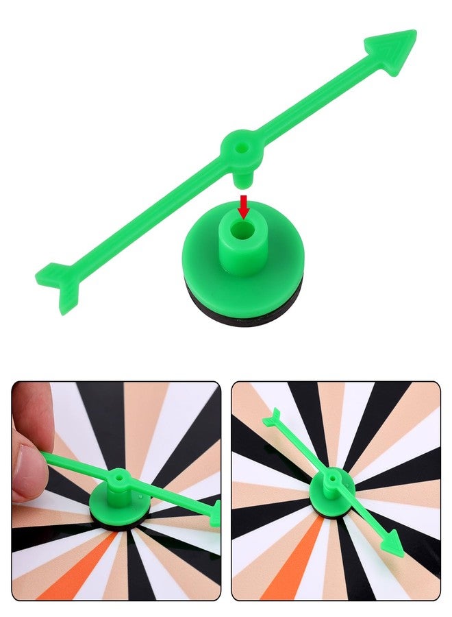 XIHIRCD 12pcs Game Spinners, 3.94 Inch Plastic Arrow Game Spinners, 6 Colors Table Top Board Game Spinner, Magnetic Twister Spinning Replacement for Classroom Whiteboard Activities DIY Projects - Image 5